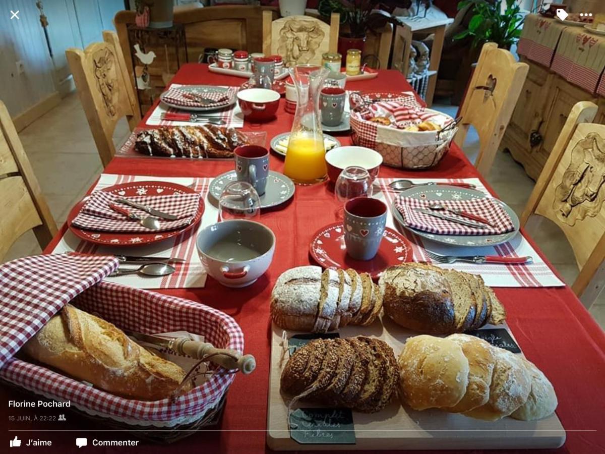 La Ferme De La-Haut B&B Le Haut-du-Them ภายนอก รูปภาพ